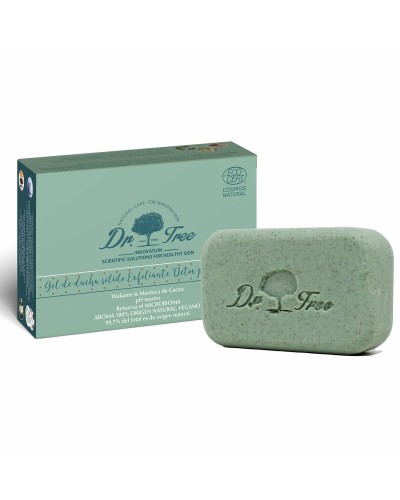Gel Bar Dr. Tree Gel De Ducha Sólido Känslig hud Exfoliering 120 g (Fuktgivande) (Lugnande) (Uppfriskande)