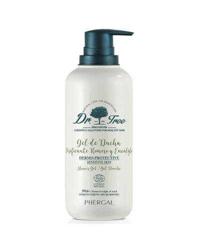 Dr. Tree Gel Douche Peau Sensible Eucalyptus Romarin Purifiant - 500ml
