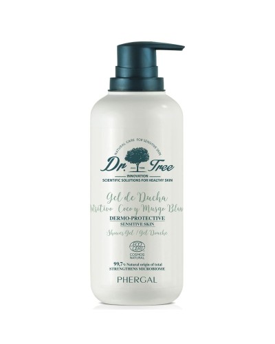 Dr. Tree Gel de Ducha Piel Sensible Almizcle Coco - Nutritivo 500ml
