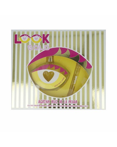 Parfumset voor Dames Agatha Ruiz De La Prada Look Gold 2 Onderdelen