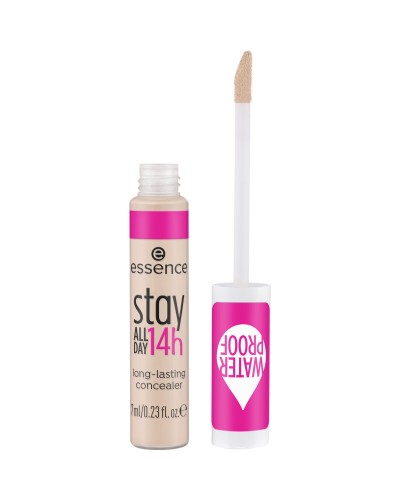 Essence Stay All Day Liquid Concealer 14H - Light Honey N°10 - Perfekte Deckkraft - 7ml

