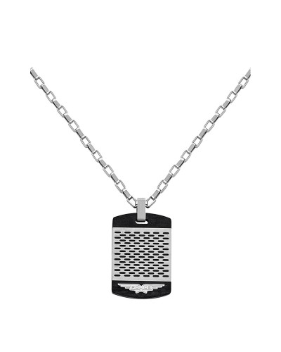 Police Pendentif Homme PJ26468PSS-01 Acier Inoxydable - Design Moderne

