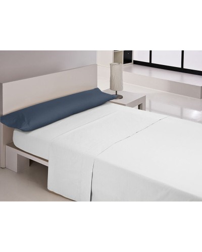 Kussensloop Happy Home MIX COLORS Marineblauw Bed van 150/160 144 Draden 45 x 80 cm (2 Stuks)