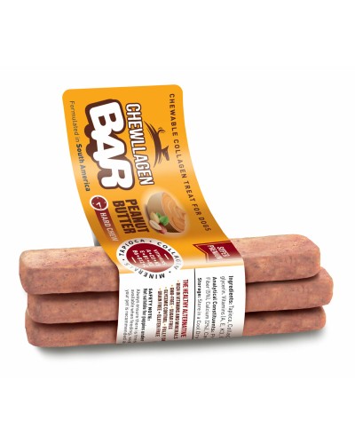 Bars Chewllagen Beurre de cacahuètes 72 Pièces