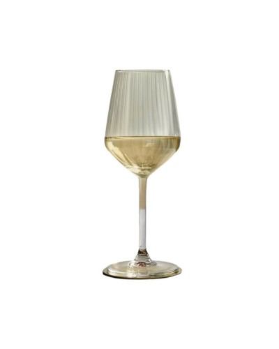 Set de verres à vin Inde Carre optics 380 ml 6 Pièces