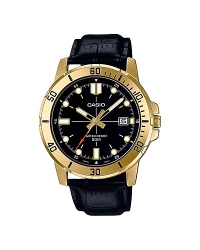 Casio Diver Black Men's 45mm - Waterproof Sport Dive Watch
