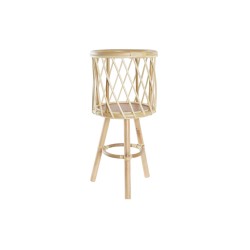 Vaso DKD Home Decor Naturale in Bambù Bali | Elegante e robusto | Perfetto per piante e decorazioni