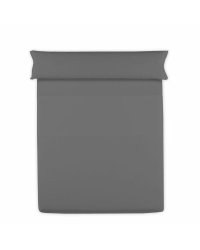 Pillowcase Happy Home Anthracite 45 x 100 cm 2 Units