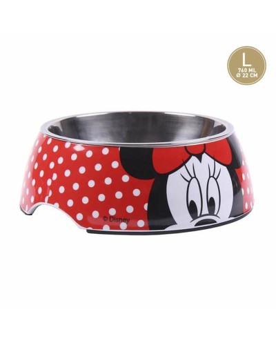 Comedero para Perro Minnie Mouse Melamina 760 ml