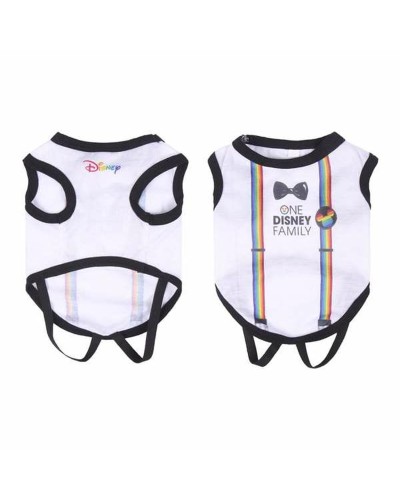 Maglietta per Cani Disney Pride Bianco