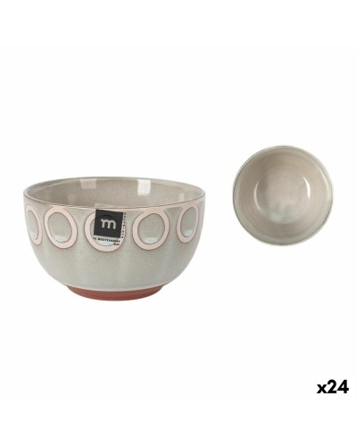 Kom La Mediterránea Almudena Grijs Ø 13,5 cm (24 Stuks)