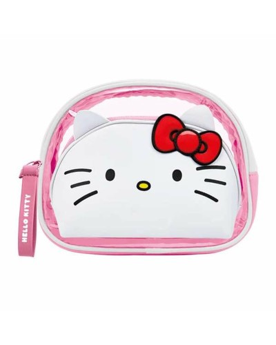 Neceser Infantil Hello Kitty Rosa 21,0 x 15,5 x 6,5 cm