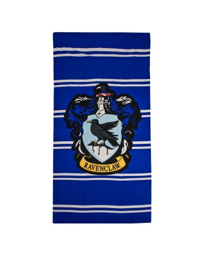 Serviette de plage Harry Potter Bleu 90 x 180 cm