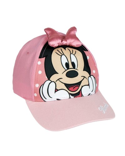 Gorra Infantil Minnie Mouse Rosa