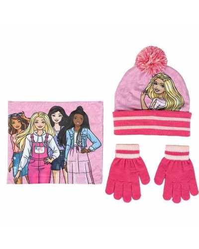 Hat, Scarf and Gloves Barbie 2-8 Years