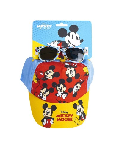 Gafas de Sol Infantiles Mickey Mouse 51 cm Gorra