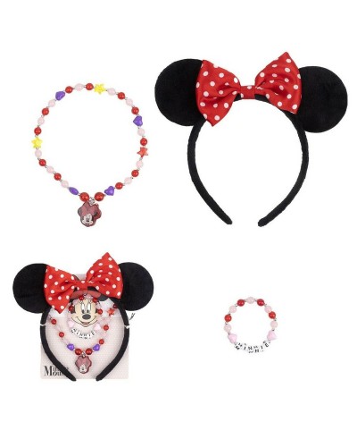 Ensemble d'accessoires Minnie Mouse Multicouleur 3 Pièces