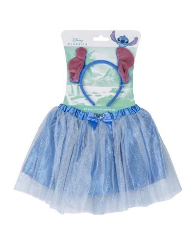 Déguisement pour Enfants Stitch Bleu Serre-tête Tutu 2 Pièces