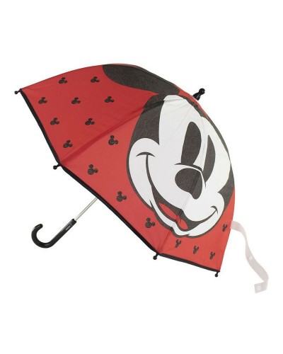Sateenvarjot Mickey Mouse Punainen (Ø 71 cm)