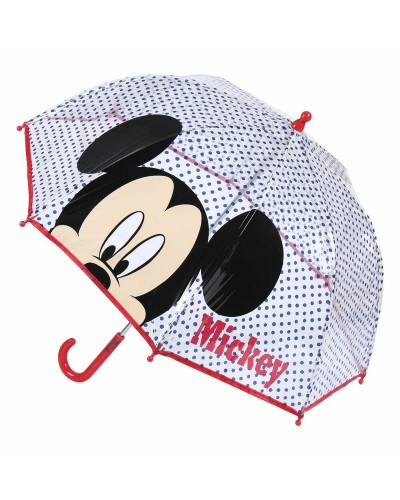 Paraplu Mickey Mouse Rood 100 % POE