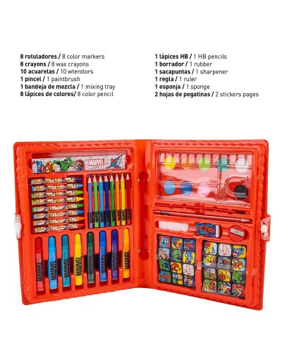 Stationery Set Marvel Briefcase