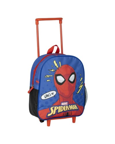 School Rucksack with Wheels Spider-Man