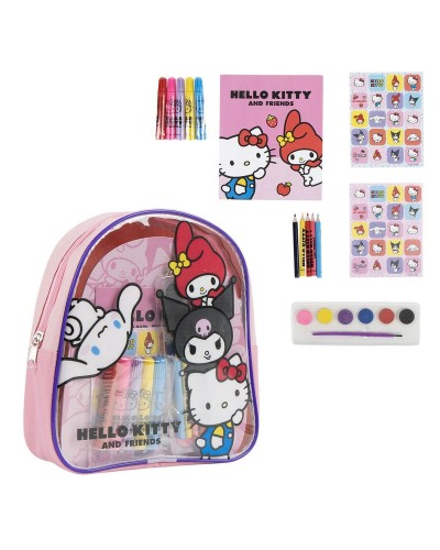 Child's Drawing Rucksack Hello Kitty Pinkki 22,0 x 23,0 x 7,0 cm