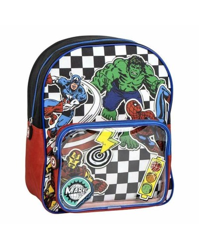 Zaino Scuola The Avengers Nero