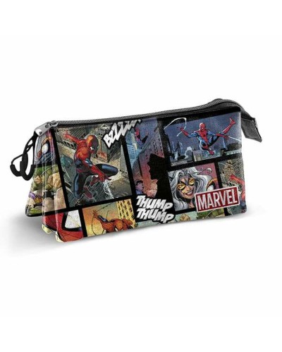Trousse Fourre-Tout Triple Spider-Man 23 x 8 x 11 cm