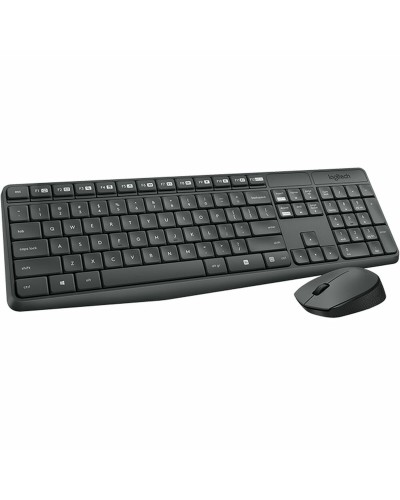 Toetsenbord en draadloze muis Logitech MK235