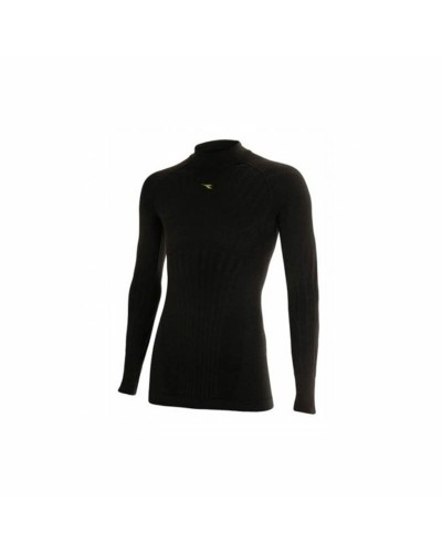 Diadora Maglia Termica Uomo Nero - Traspirante, Ideale per Sport
