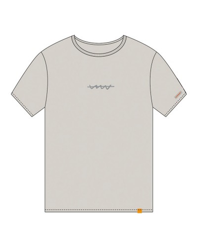 Halt den Mund Beige T-Shirt Kurzarm - Premium Baumwolle Damen
