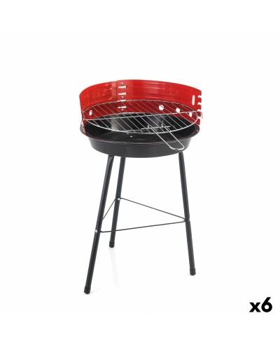 Houtskoolbarbecue met Poten Algon 32 x 33 x 55 cm (6 Stuks)