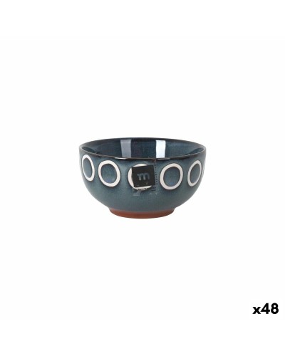 Kom La Mediterránea Almudena Blauw Ø 11 cm (48 Stuks)