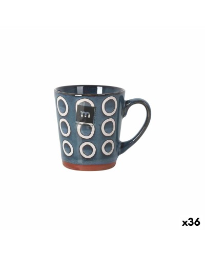 Henkelbecher La Mediterránea Almudena Blau 200 ml (36 Stück)