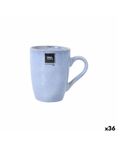 Henkelbecher La Mediterránea Macarella blue 320 ml 0,32 L (36 Stück)