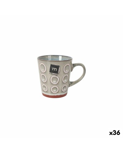 Tazza Mug La Mediterránea Almudena Grigio 200 ml (36 Unità)