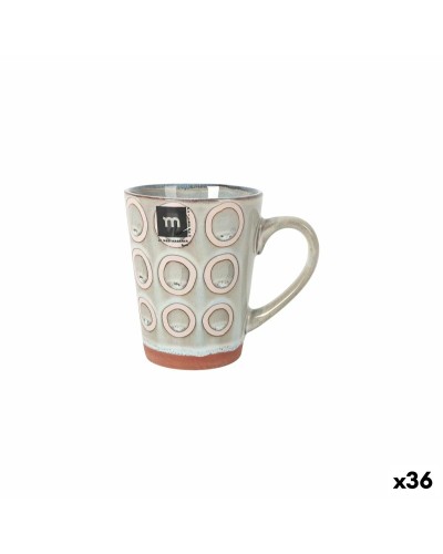 Mug La Mediterránea Almudena Grey 330 ml (36 Units)