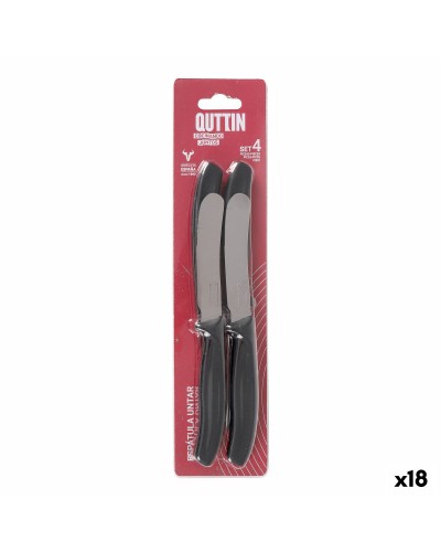 Kitchen Knife Quttin Basic 8 cm 4 Pieces (18 Units)
