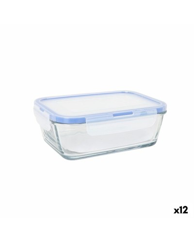 Hermetisk matlåda LAV Grå Transparent 0,8 L (12 antal)