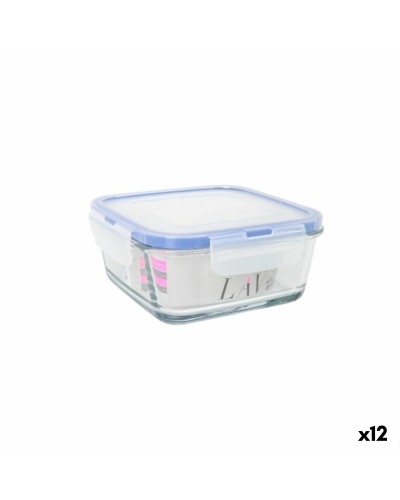 Lunchbox hermetisch LAV Blau Durchsichtig 0,72 l (12 Stück)