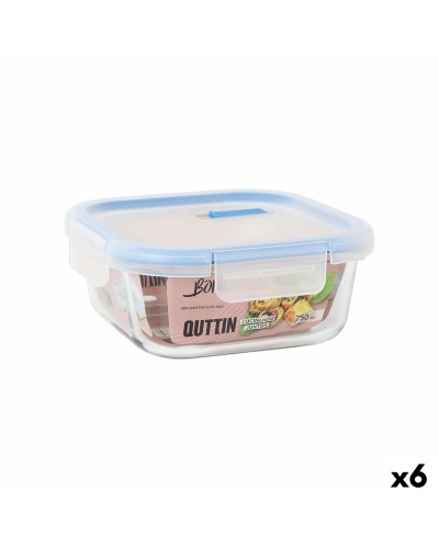 Ilmatiivis eväsrasia Quttin Boho Läpinäkyvä 750 ml (6 osaa)