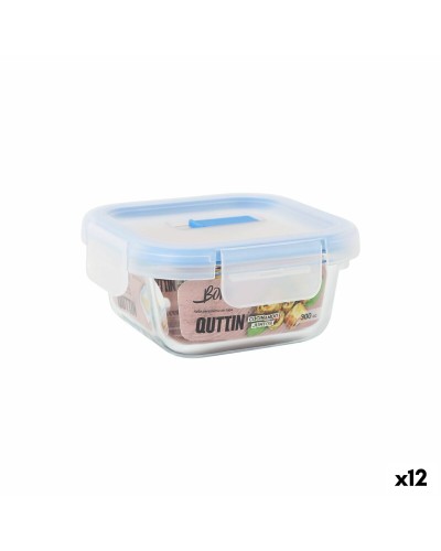 Lunchbox hermetisch Quttin Boho Durchsichtig 0,3 L (12 Stück)