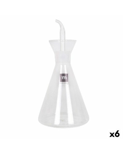 Oljeflaska La Mediterránea Iraia Transparent Borosilikatglas 500 ml (6 antal)