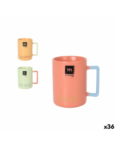 Cup La Mediterránea Love&peace 340 ml (36 Units)