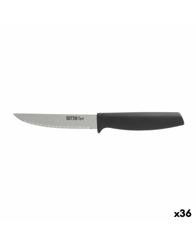 Kökskniv Quttin Laos Svart Silvrig 11 cm Flera användningsområden (36 antal)