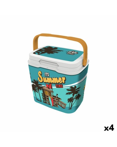 Glacière Aquapro Summer Time Multicouleur 15 L (4 Unités)