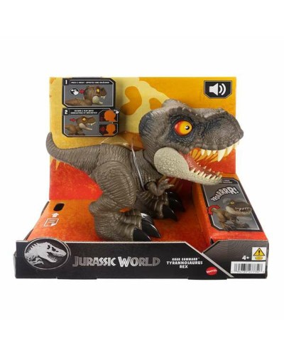 Dinosaurie Mattel Jurassic World Roar Command T-Rex 21,59 x 22,23 x 10,16 cm