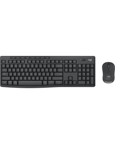 Tastatur mit Maus Logitech MK370 Graphit Italienisch Qwerty US