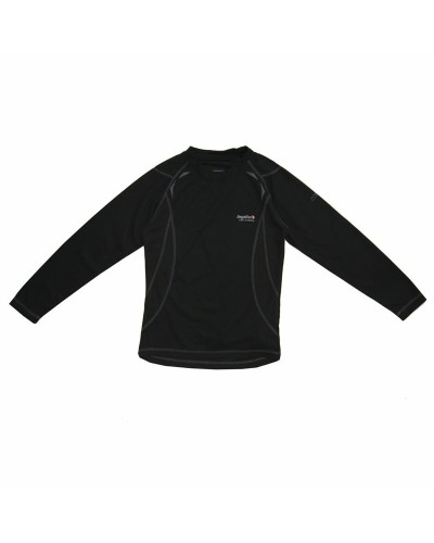 Regatta Thermo-Shirt für Kinder Schwarz - Atmungsaktiv, Warm, Ideal für Sport
